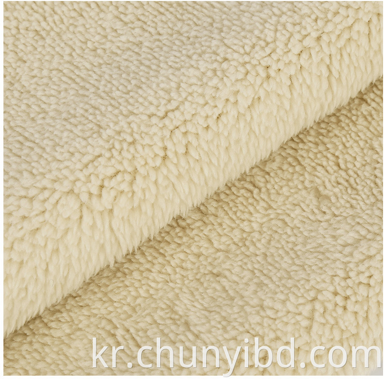 레이디 패션 코트 Sherpa Fleece Fabric Brushed Fabric